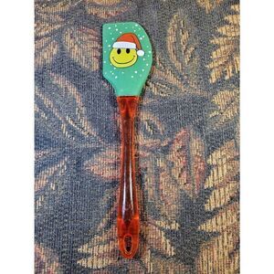 Christmas Smiley Face Silicone Spatula